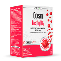 Vitamin B12 methylcobalamin in spray form Orzax Ocean Methyl B12 1000 mcg, 10 ml